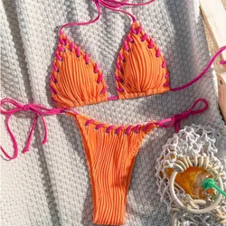 Elegant Women's Brazilian Bikini Swimwear Set - Stylish Beach & Pool Swimwear Collection - M (A24092301A)
