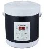 Arier Mini rice cooker 12-24V 220V Multifunction Electric steamer home Appliance portable for camping Black English Menu 3