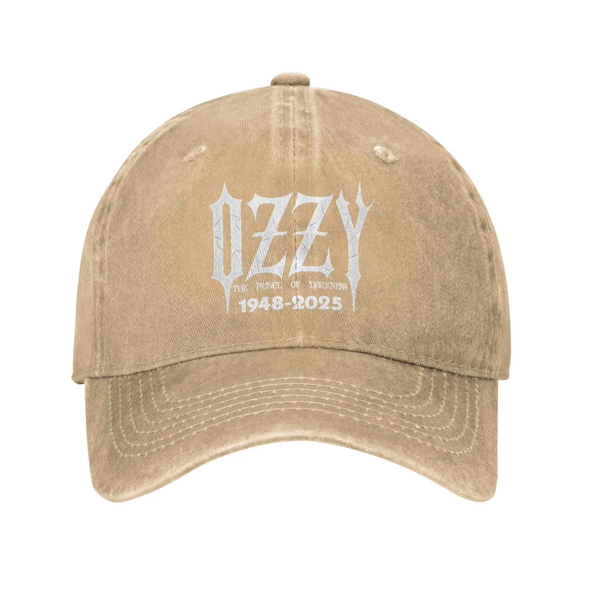 Retro 2000s Fashion Maximalism Style Affliction Vintag New Ozzy Osbourne Y2K Hat Ozzy Osbourne 1948-2025 Rock Music Legend Trucker Hat  main image 4