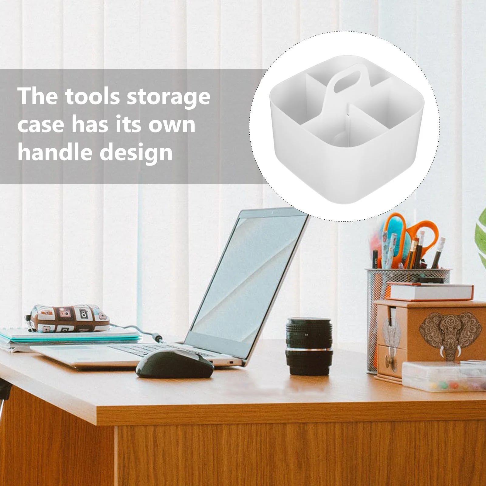 구획 보관 바구니 도구 플라스틱 공급 정리함 펜꽂이, 도구 상자