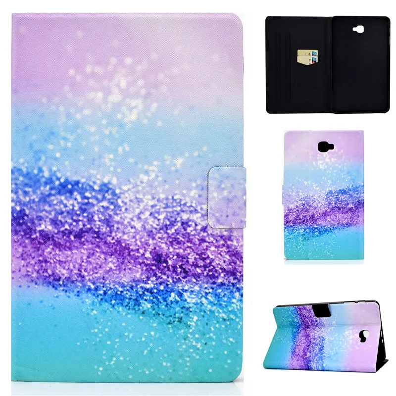PU Leather Stand Cover for Tablet - Premium Protective Case, fits 10.1-Inch Devices