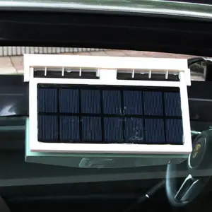 Ventilateur à énergie solaire pour vitres de voiture - S2A MARKET SARL