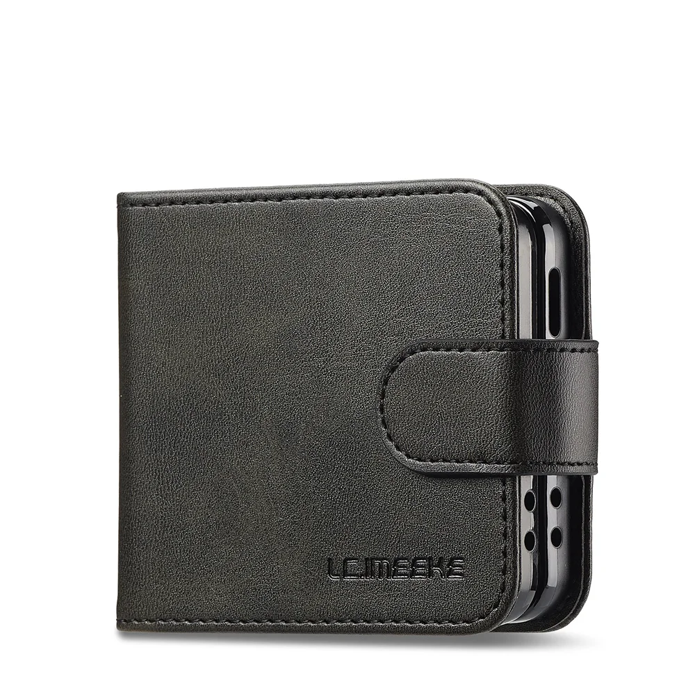 Premium Wallet Case with Card Holder - PU Leather Flip Cover