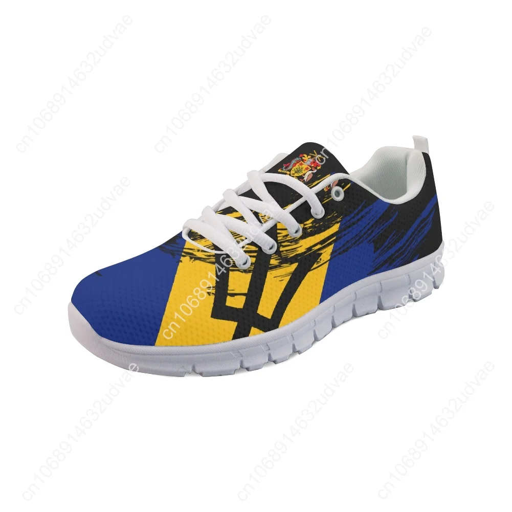 Shoes for Women Republic of Barbados Flag Brand Designer Men Sport Mesh Sneakers Fashion Couple Athletic Running Footwear