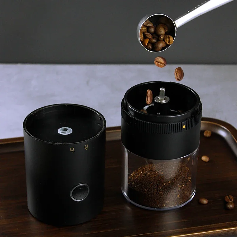 Luxury Ceramic Coffee Grinder USB Rechargeable - م...