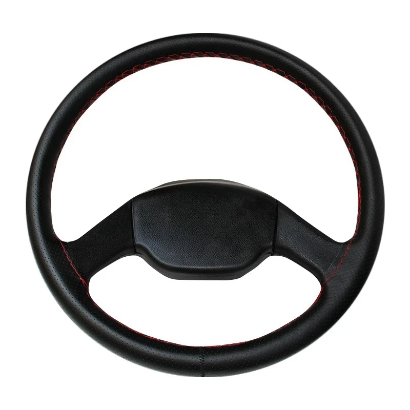 Steering Wheel Cover Truck Diameter 42/45/47/50CM Braid Cover Microfiber Leather Non-slip Car Accessories