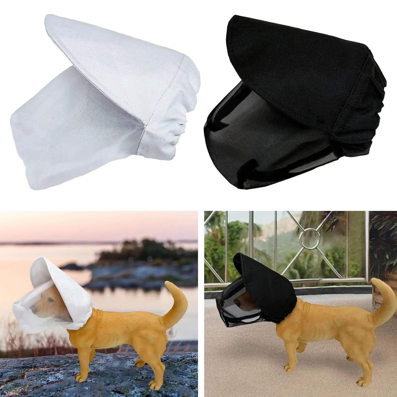 for Dogs Face Guard Mesh Gifts Professional Breathable Multifunctional Dog Cap