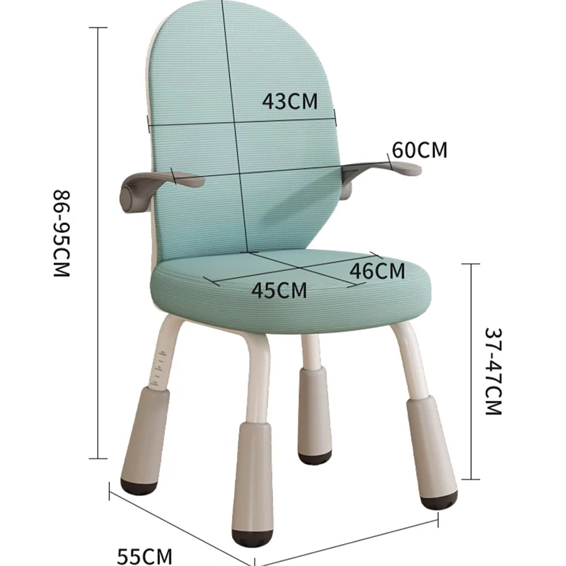 School Furniture Design Chair Children's Baby Eating Designer Mother Kids Child Stool Safety Seats Study Auxiliary Room Chairs