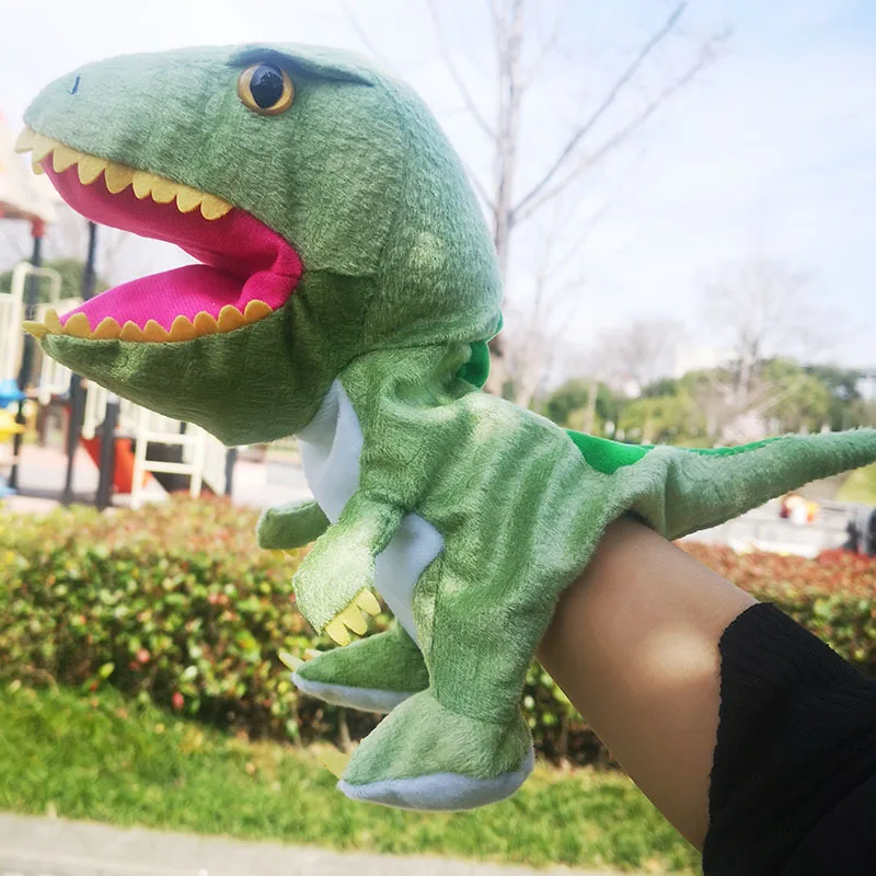 

Игрушка плюшевая в виде динозавра для раннего развития