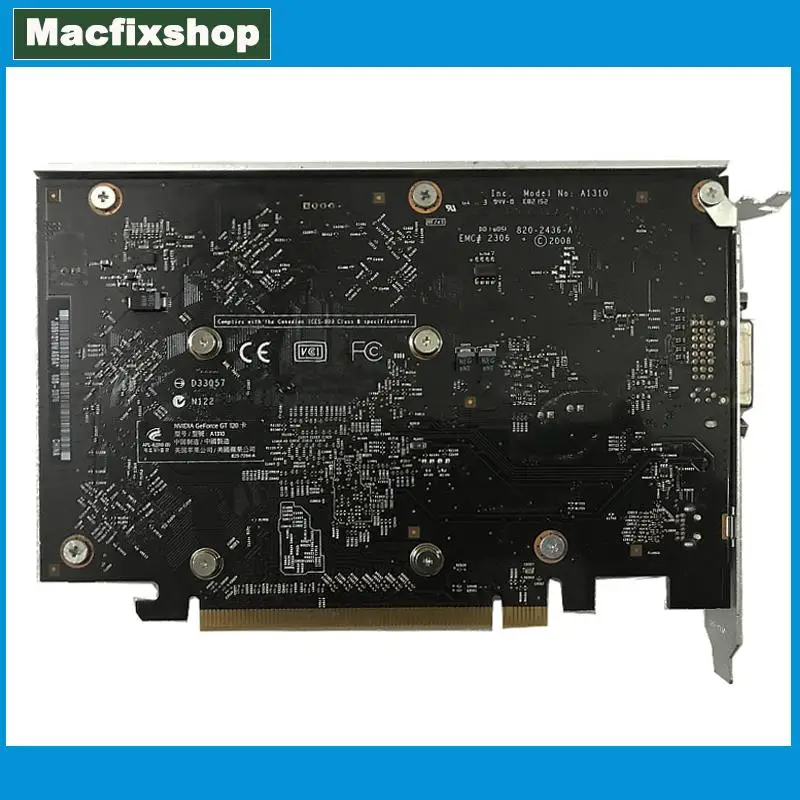 Original para Mac Pro A1289 Gt120 512m A1310 Placa Gráfica de Vídeo Minidp Dvi - Imagem 2