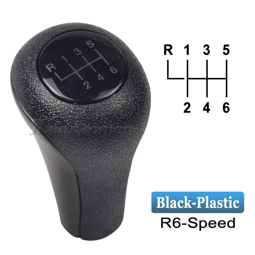 5-Gang Schaltknauf Kugel Für BMW E30 E36 E46 X3 X5 - Schwarz PU-Leder | Originalgetreuer Ersatz