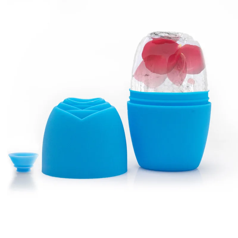 Cube Silicone Ice Tray Ice Globe Ice Ball Face Massager Facial Roller Reduce Acne Shrink Pores Skin Care L_voghion.com