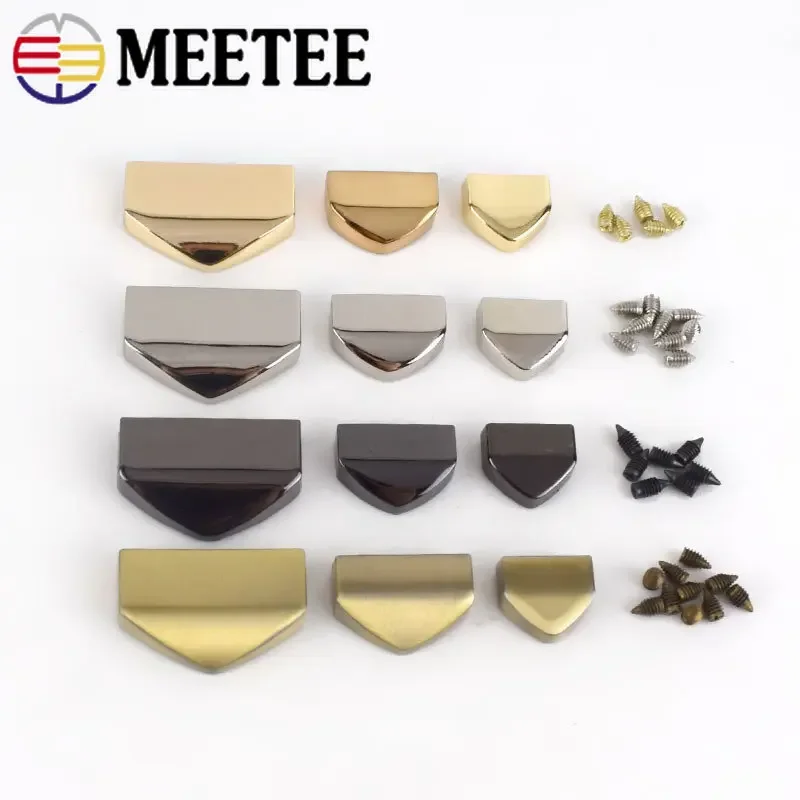 

Meetee 5/10 шт. 12/16/18/25 мм металлический зажим для застежки-молнии