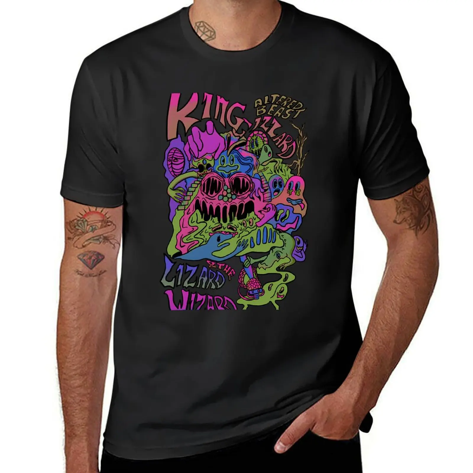 

King Gizzard and The Lizard Wizard - Altered Beast T-Shirt new edition blacks oversized mens funny t shirts