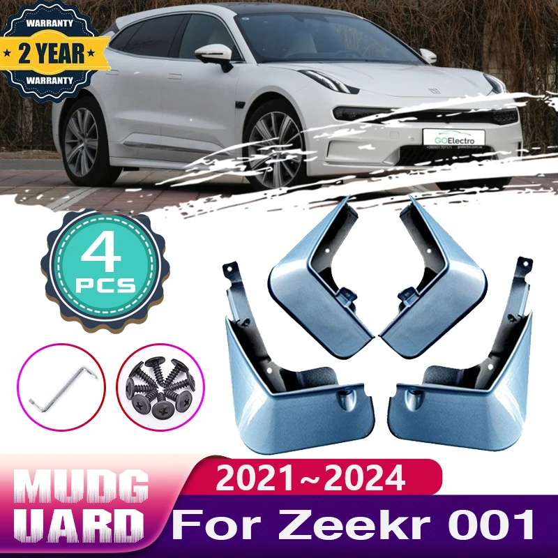 

Автомобильные брызговики для Zeekr 001 2021 2022 2023 2024, брызговики передние и задние крылья, автомобильные аксессуары