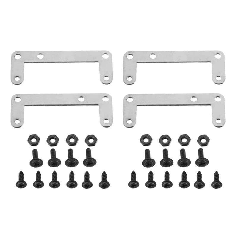 Accesorios De Actualización Para Camión Con Control Remoto Con Eje De Puente Trasero De Metal Para Coche Rc Wpl D12 Plata 95052617