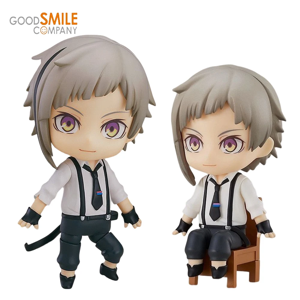 

In Stock Nakajima Atsushi Nendoroid Anime Figure Genuine Good Smile Bungo Stray Dogs Collectible Boxed Model Dolls Toy Gift