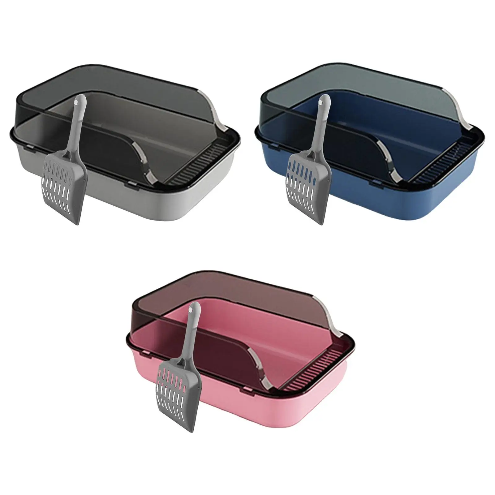 Open Top Cat Litter Box 5