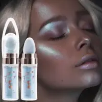Diamond Highlighter Powder Waterproof High Gloss Glitter Body Bronzer Highlight Powder Face Contour Illuminator Makeup 1