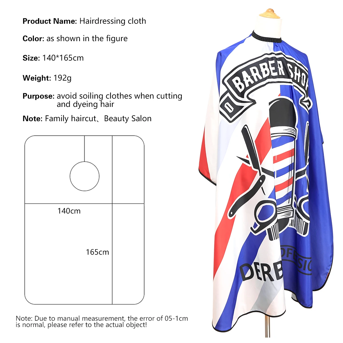 Haircut Cloth Waterproof Cutting Hair Salon Hairdressing Apron Professional Hairdresser Capes Styling Tool Barber Supplie haircut cape hairdressing cape beauty salon apron hair salon cloth