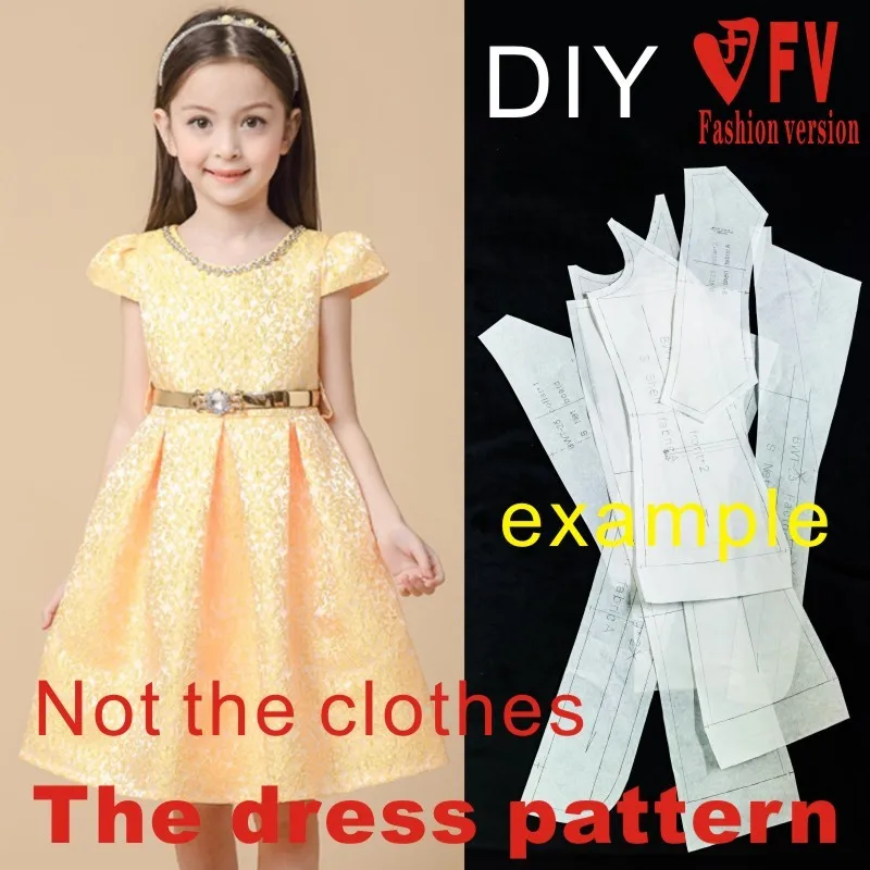 Children’s Dress Sewing Pattern 1