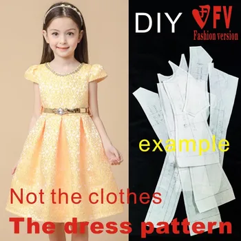 Children’s Dress Sewing Pattern 1