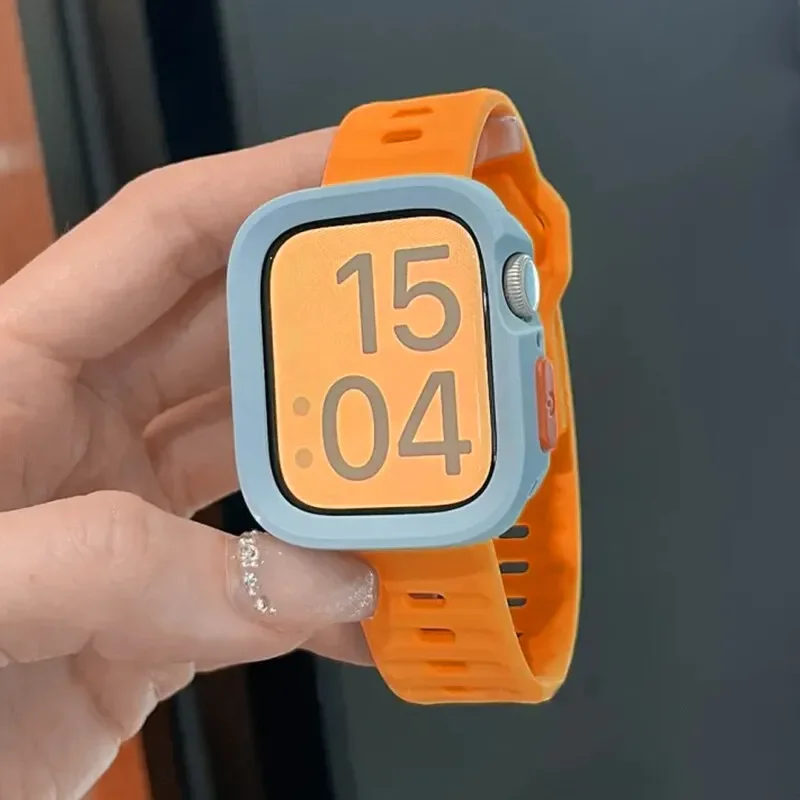 Premium Silicone Case and Strap Combo