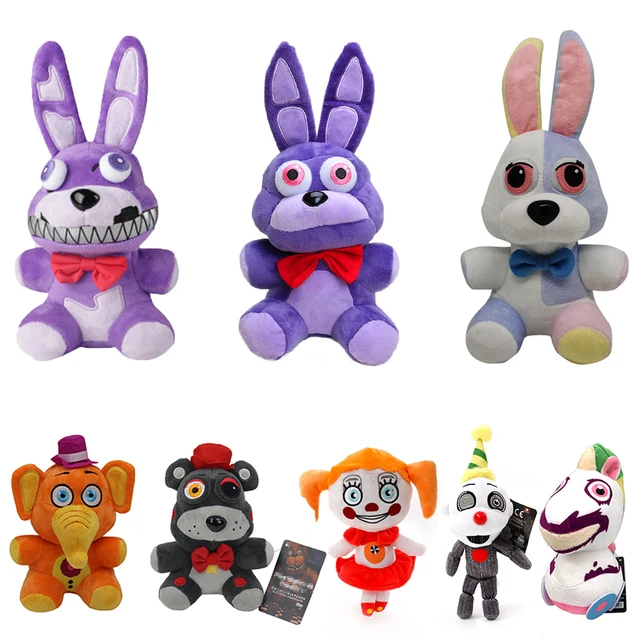 20cm Five Nights At Freddys FNAF Plush Toys Freddy Bear Foxy Chica Bonnie Stuffed  Animal Dolls Xmas Birthday Gifts From Fine333, $3.76