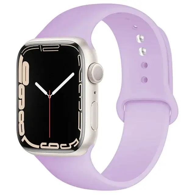 Silicone Band For Apple Watch strap 46mm 44mm 45mm 40mm 41mm 42-38mm 49mm sport bracelet iwatch series 11 10 9 8 7 6 5 SE Ultra3 - Image 68