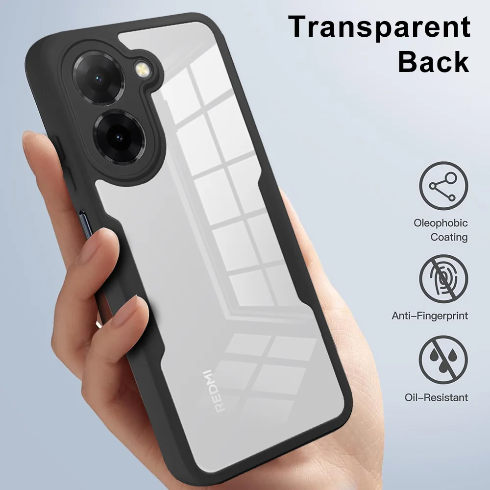 360° Protection Cover with Double Hard Clear Back and Film Screen Protector
