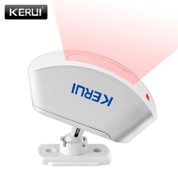 KERUI P817 Wireless Infrared Detector Curtain Sensor PIR Detector Burglar Alarm System Detector suit for all KERUI alarm 1