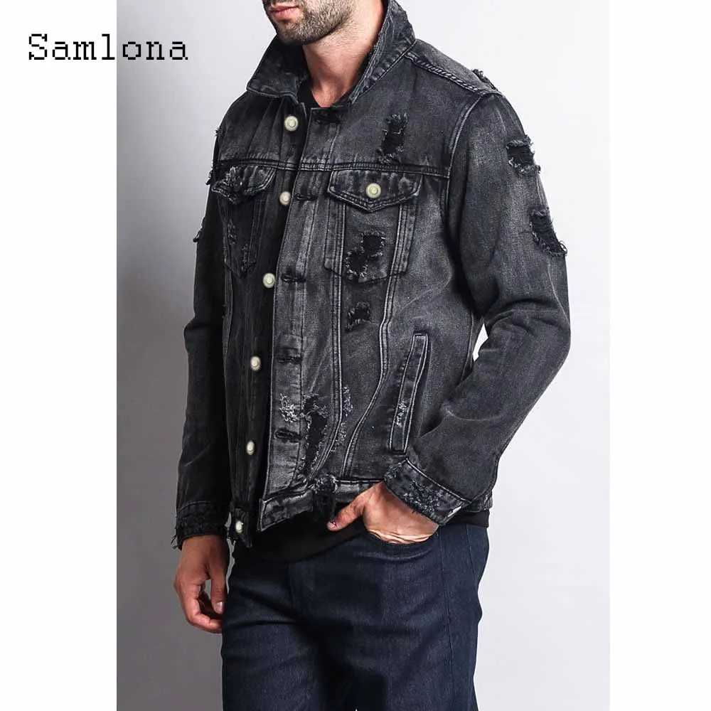 Men's Denim Jacket Image 6
