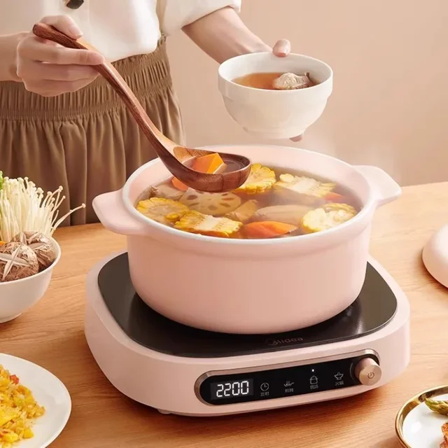 Tea stove Induction stove cooker Home appliances Smart Hot plate electric cooker Portable electric burner 220V Induction cooktop