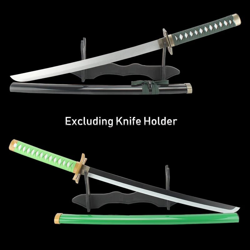 31.5＂/ 80CM Anime Bleach Katana Swords Bamboo Blade Zangetsu Toy Sword Kurosaki Ichigo Ninja Blade Cosplay Prop Wooden Anime 4