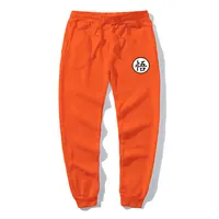 Men's Sweatpants Son Goku Print Autumn Winter Fleece Warm Jogging Pants Multiple Packs Male Outdoor Casual Straight Trousers 1
