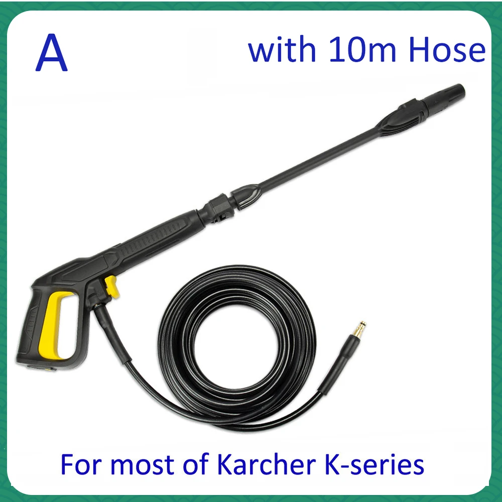 Pressure Washer Gun Hose Kit Car Washer Water Spray Gun Hose For