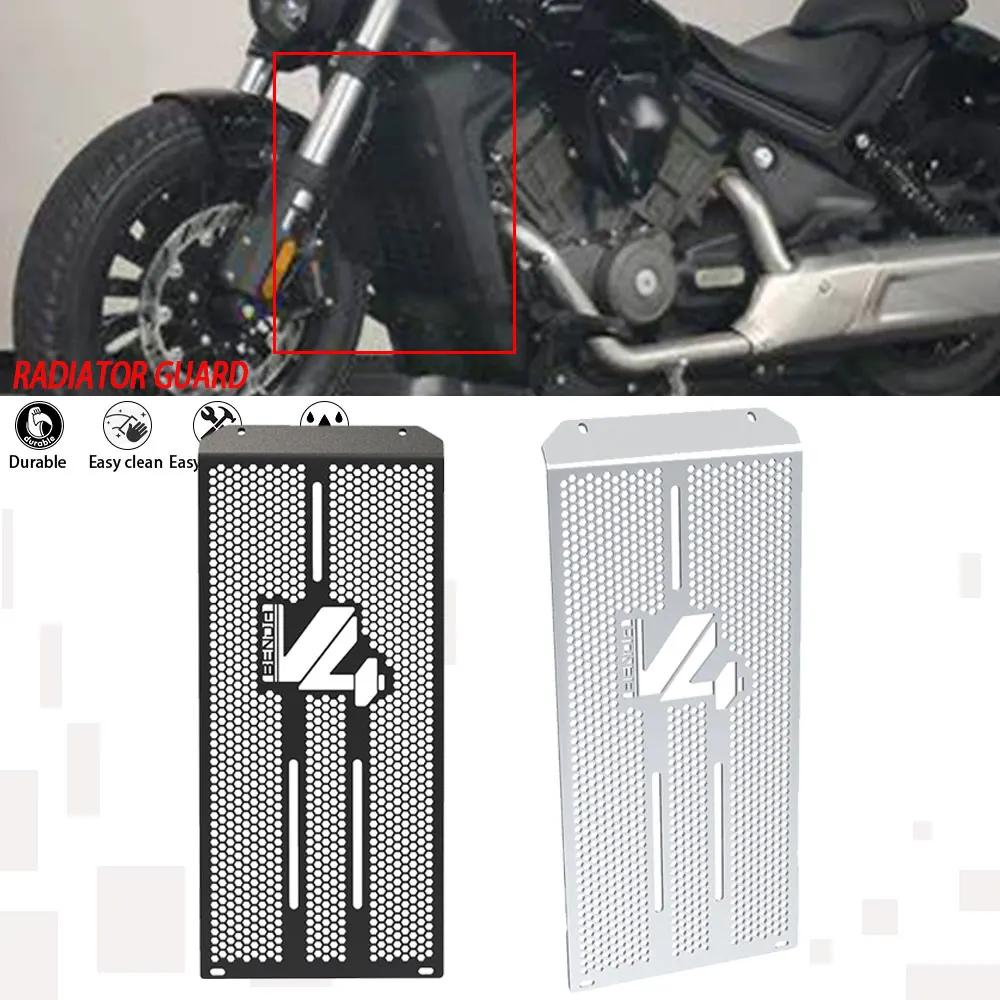 

FOR BENDA BD500 2/V4 2023 2024 BD 500 V4 2025 Motorcycle Accessories CNC Radiator Grill Guard Protective Cover Protector Grille
