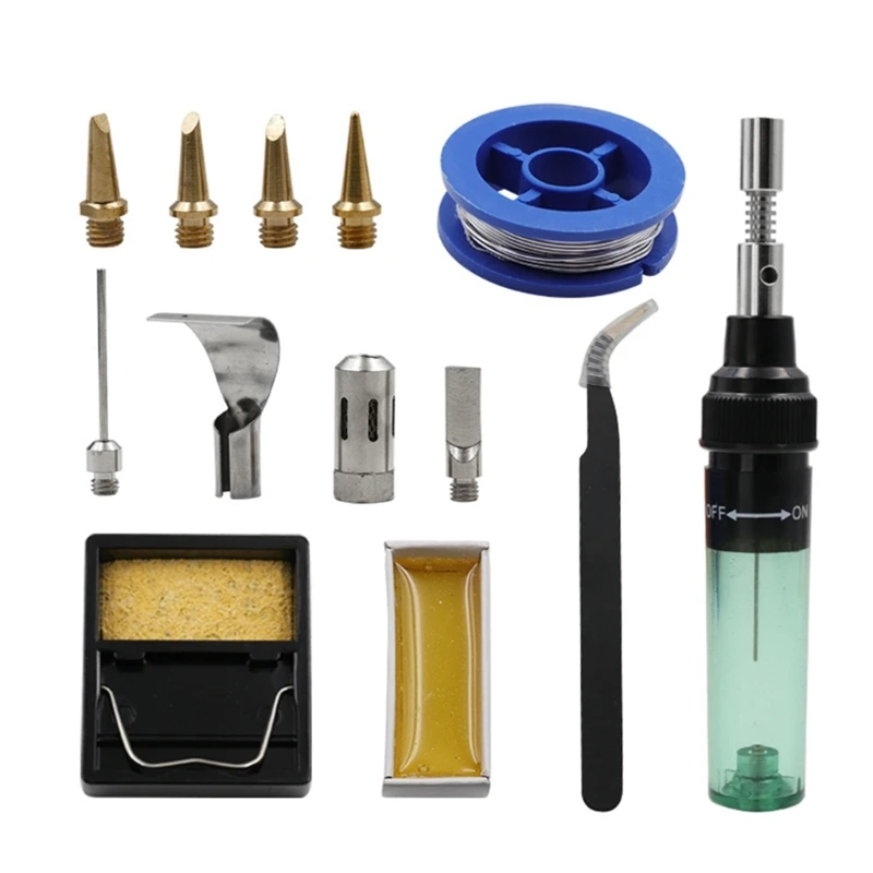

12 in 1 Gas Soldering Iron Easy to Maintain with Gas Heat Tools