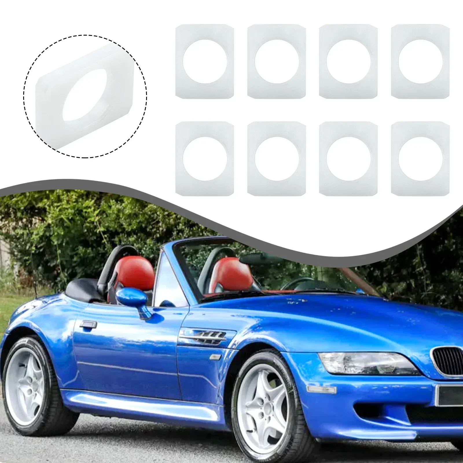 BMW Z3 Z3M 용 부싱, 자동차 액세서리, 시트 레일 부싱용 닳은 흔들림 수정, 시트 러너 부시 업그레이드