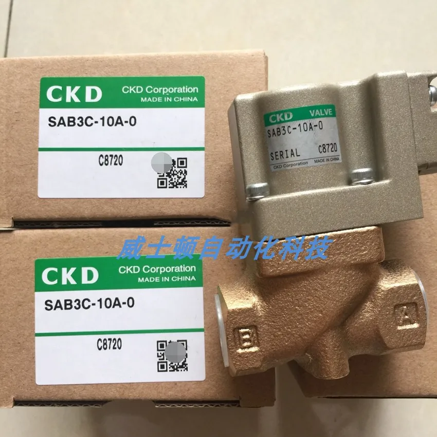 

CKD Original Genuine Solenoid Valve SVB1V-10A-02GSB SAB3A-8A-0B In Stock