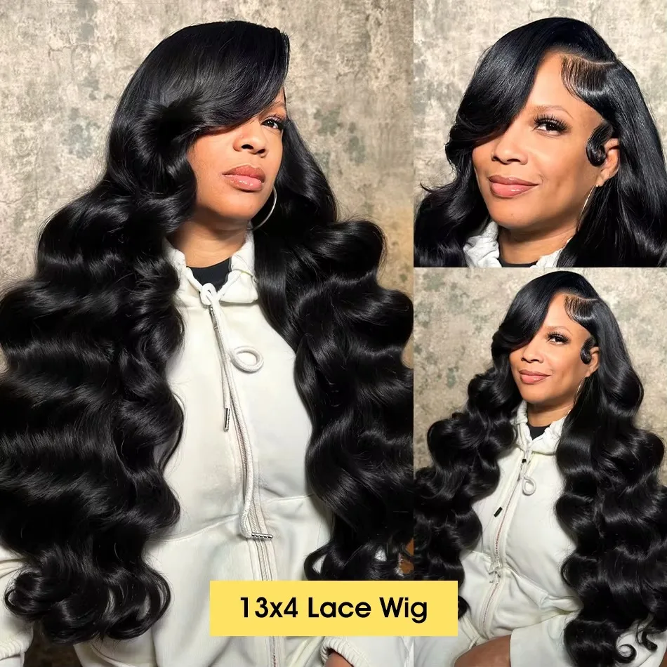 40 Inch Transparent Body Wave Lace Front Wig Brazilian 13x6 Hd Lace Frontal Wigs 13x4 Pre Plucked Lace Human Hair Wig For Women 2