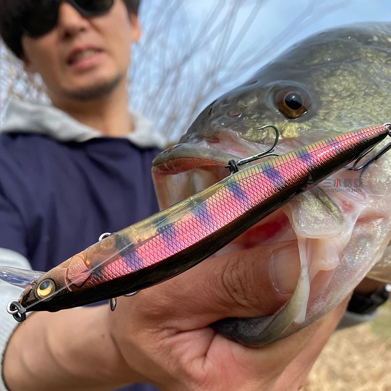 Japan MEGABASS same style Road Classic Stop Bait King ONETEN JR+1 Suspension Mino JERK BAIT  6010 4