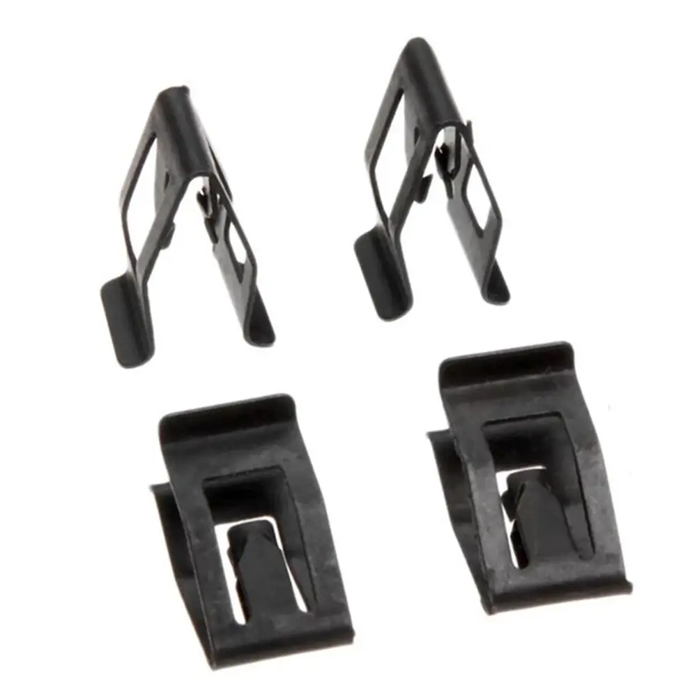 Trim Plate Black Rivet Car Fasteners Metal Clip Dashboard Rivet Front Console Retainer Dashboard Fastener Auto Fastener Clip 3