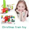 Christmas Train Electric Domino Toys Christmas Tree Decoration Railway Car Train Track For Kids Toys A8d4 1