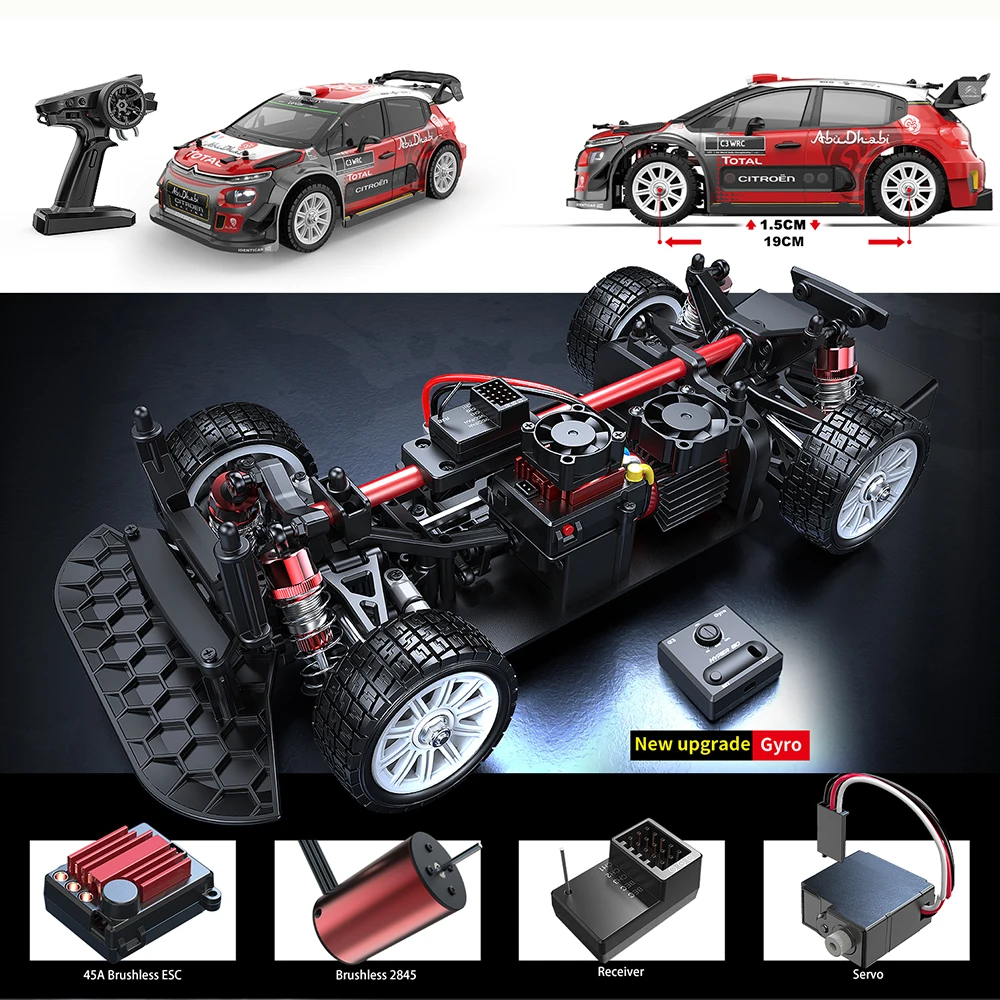 Hyper Go MJX 14301 14302 14303 1/14 RC Car Brushless 2.4G Remote Control 4WD Off-road Vehicle High Speed RC Car Toys for Adults 2