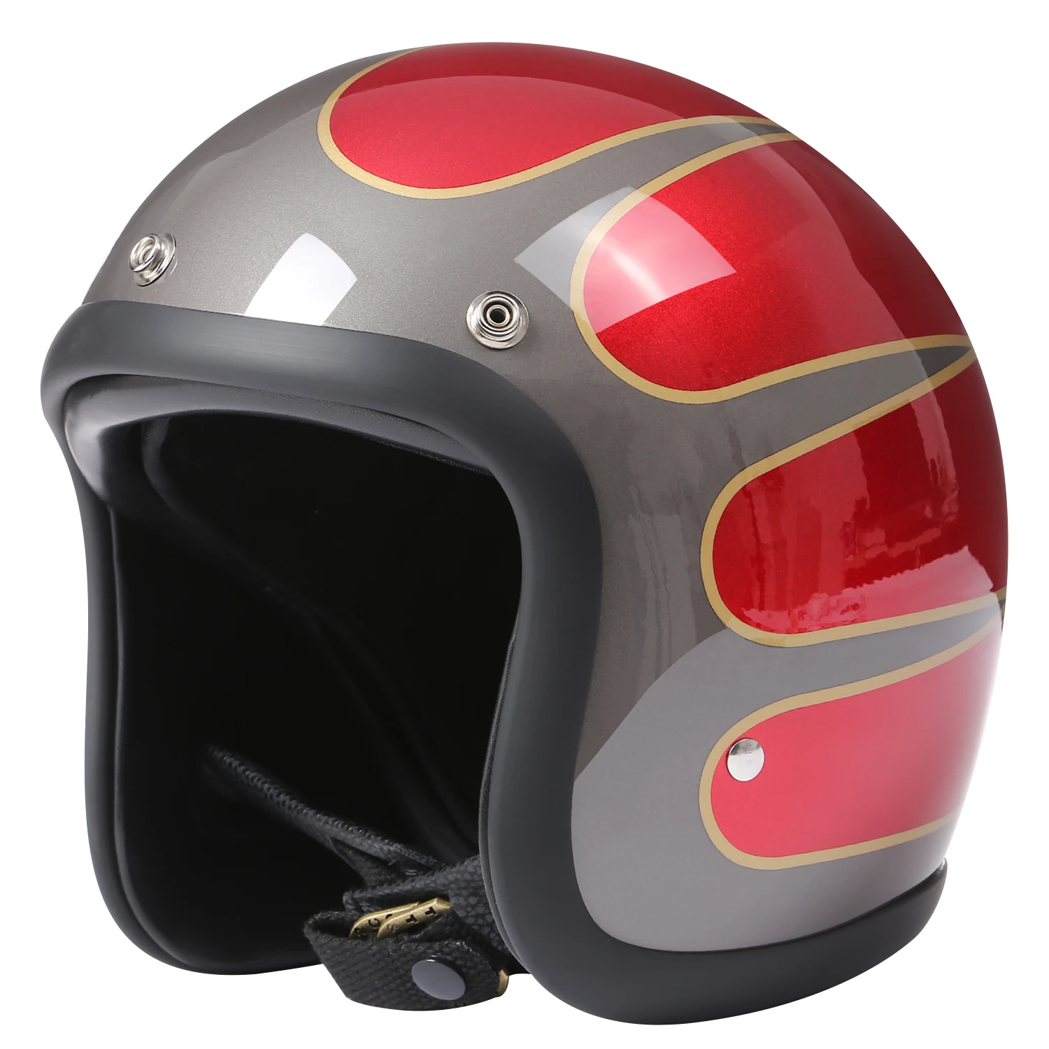 Fiberglass TT&COCASCOS Japan Technolog Motorcycle Helmet
