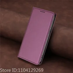 Premium Anti - Theft Leather Wallet Phone Case with Flip Cover - Galaxy A57 5G (PURPLE)