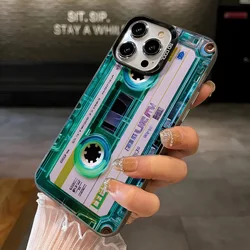 Retro Cassette Tape Phone Case Cover - Stylish Vintage Design - Galaxy A37 (CYB - 420LY06CY30B1)