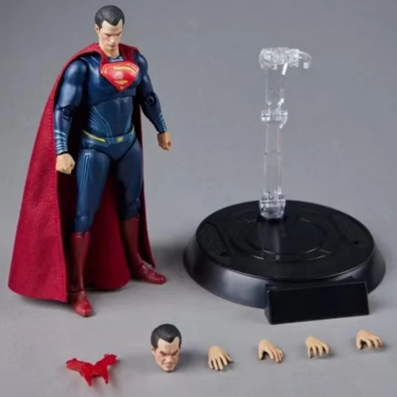 

DC series hero figurines, Batman, Superman, Wonder Woman, Ugly Woman, Steel Bone figurines movable model collectible small gifts