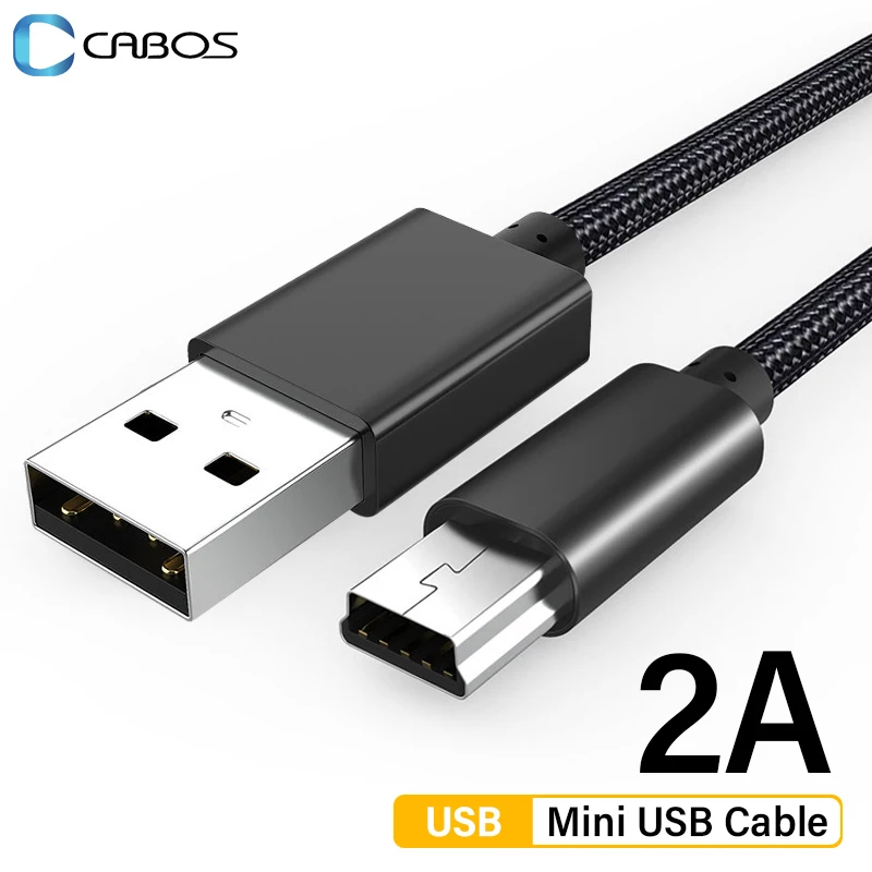 MiniUSBCableMiniUSBtoUSB2AFastDataChargerCableforMP3MP4